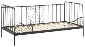 Черно детско легло 90x200 cm Alice - Vipack