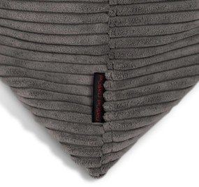 Пуф от рипсено кадифе в цвят горчица Razzmatazz – SLOWDOWN