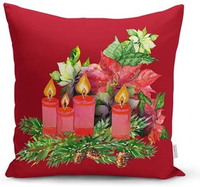 Текстилна калъфка за възглавница с коледен мотив 43x43 cm - Mila Home
