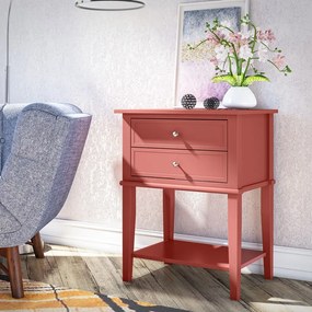 Нощно шкафче в тухлен цвят Franklin – Støraa