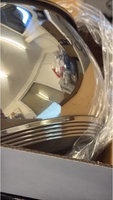 Втора ръка: Тенджера Oliver Voltz OV51210N18, 18см, 2.5 л, Индукция, Силиконови дръжки, Инокс/червен
