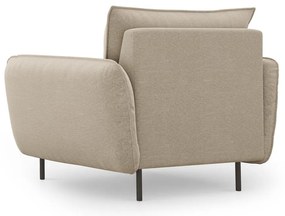 Кресло от бежово кадифе Vienna - Cosmopolitan Design