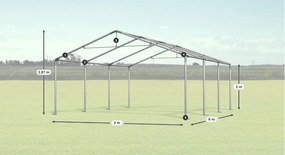 Шатра 3x6x2m Comfort PE 240g Лято