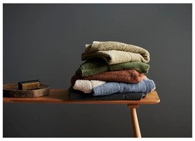 Тъмносива памучна кърпа от тери 50x100 cm Line – Södahl