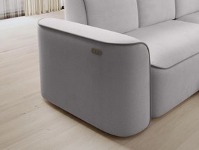 Ъглов диван Umbert-Gkri Anoixto-Left