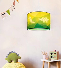 Висяща таванна лампа Elobra Dinopoly-Prasino