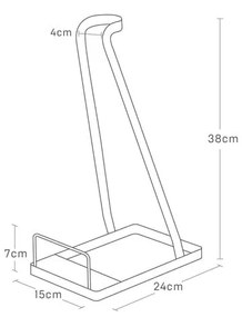 Поставка за прахосмукачка Tower – YAMAZAKI