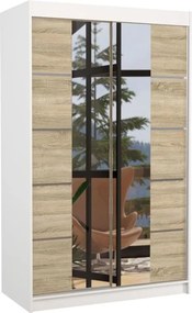 Гардероб Spezia 120 плъзгащ се-Leuko - Drus