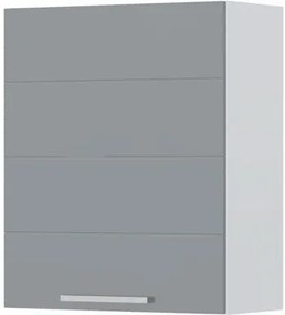 Висящ шкаф Hudson V7-60-1K-White - Gray