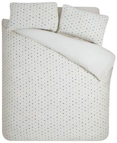 Кремаво двойно спално бельо от микроплюш 200x200 cm Cosy Spot – Catherine Lansfield