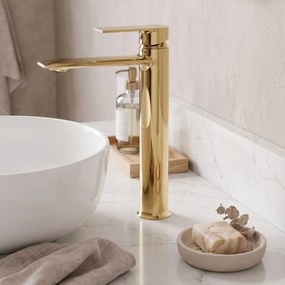 Смесител за мивка REA VENETA Gold High