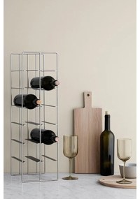 Стелаж за вино в сребристо, 12 бутилки - Blomus