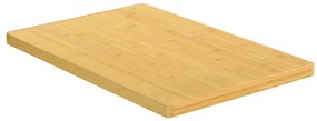 352717 vidaXL Плот за маса 60x100x2,5 см бамбук