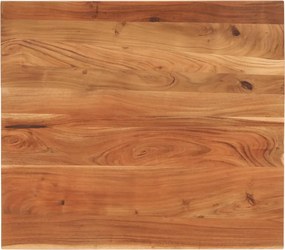 370939 vidaXL Плот за маса, 90x80x2,5 см, правоъгълен, акация масив