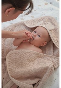 Бебешко одеяло от органичен памук в цвят слонова кост 90x120 cm Dreamland – Cam Cam Copenhagen