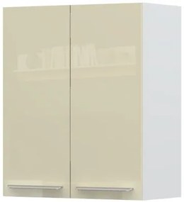 Висящ шкаф Raval V7-60-2K-White - White glossy