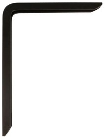 Статив за стена AMIG 4plus-21110 Рафтове Черен Алуминий (25 x 15 cm)