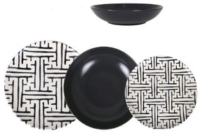 Сервиз за хранене LA MEDITERRANEA Labirint 2, 18 части, Порцелан