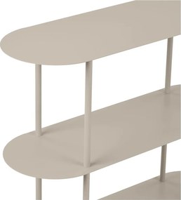 Бежов метален стелаж 90x81x31 cm Rieti – House Nordic