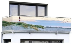 Пластмасов балконски параван 500x85 cm North Sea Coast – Maximex