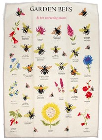 Памучна кърпа за съдове 50x70 cm Garden Bees – Rex London