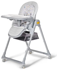 KinderKraft - Столче за хранене KinderKraft LASTREE, сиво