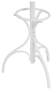 Бяла стойка за връхни дрехи от масивна топола Thonet – Casa Selección