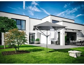 Градинска сушилня за дрехи в сребрист цвят 40 m LinoProtect 400 – LEIFHEIT