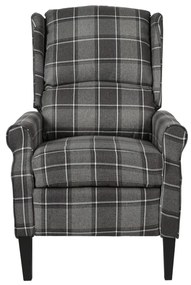 329304 vidaXL Масажен наклоняем стол, сив, текстил