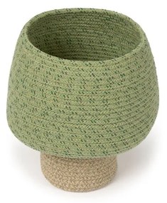 Зелена текстилна детска кошница за играчки ø 25x36 cm Big Tree – Lorena Canals