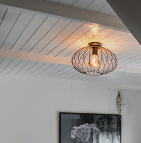 Индустриален плафон черен - Margarita