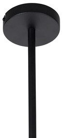 Интелигентна висяща лампа черна 4-светлина с Wi-Fi ST64 - Laser