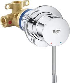 Essence, смесител за вграждане за душ, комплект с тяло за вграждане