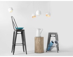 Бяла висяща лампа за 4 крушки Popo - CustomForm