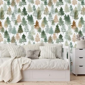 Тапет – Пъстроцветни горски дървета