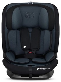 KINDERKRAFT - Седалка за кола ONETO 3 i-Size (76-150 см) + Isofix Graphite черен