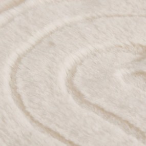 Покривало atmosphera Arka, Жакард, 80x180 cm, Слонова кост