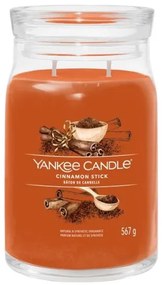 SIGNAT CINNAMON STICK АРОМАТНА СВЕЩ ГОЛЯМ БУРКАН 567 ГР YANKEE CANDLE 36758010692