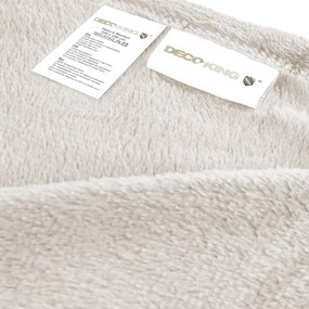 Кремаво одеяло от микрофибър , 160 x 210 cm Mic - DecoKing