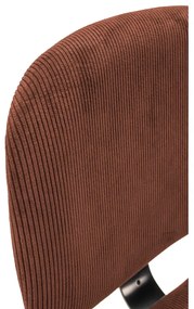 Бар столове в цвят бордо в комплект от 2 броя (височина на седалката 64 cm) Arus - Marckeric