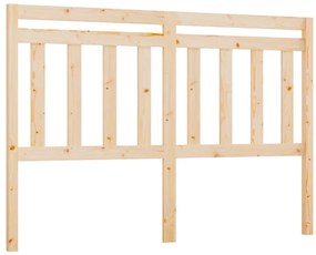 814089 vidaXL Горна табла за легло, 140x4x100 см, бор масив