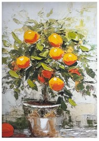 Картина с ръчно рисувани елементи 70x100 cm Oranges – Styler