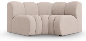 Бежов шенилов модул за диван (променлив) Lupine – Micadoni