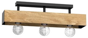 Полилей за повърхностен монтаж MILUZA 3xE27/15W/230V