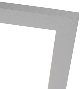 Модерна таванна лампа стомана с LED 80 см - Liv