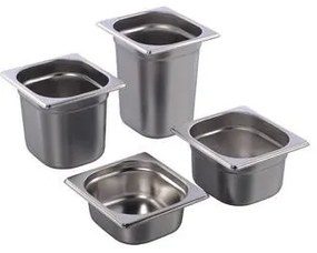 Horecano - Иноксов гастронорм 1/6 GN h65мм 176х162мм 14/1 GF-(GF-16065)