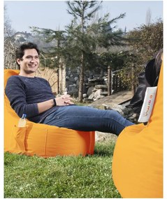 Оранжев пуф EVA Sport - Floriane Garden