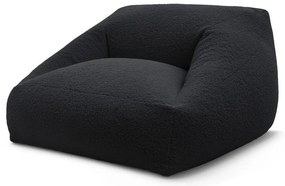 Черен пуф Lilibet – Bobochic Paris