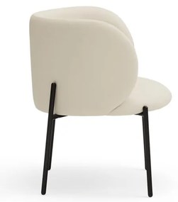 Бял фотьойл от изкуствена кожа Mogi - Teulat