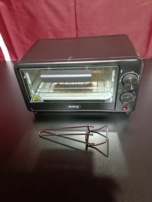 Втора ръка: Мини фурна Rosberg R51441C, 800W, 9 литра, 100-230C, Аксесоари, Черен